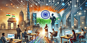 Rapid growth of the Indian startup ecosystem driving innovation and economic development