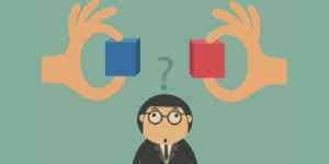 Concept of confirmation bias: a person ignoring contradictory information while favoring supporting evidence.