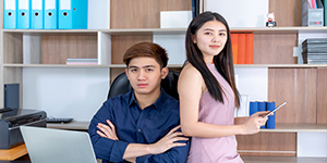 Student working part-time in Cambodia, gaining experience and unlocking career opportunities